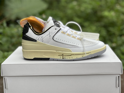 Super version_ OFF-White X Air Jordan 2 LOW Item Number_ DJ4375-101_ full code shipment_ 40-46-04e7d786